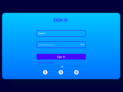 UI design