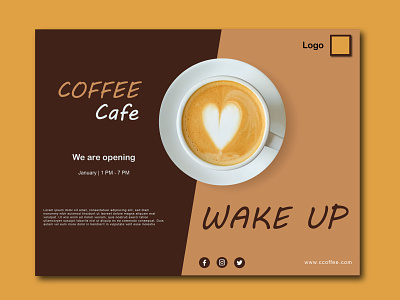 Coffee 3d banner design branding coreldraw design graphic design illustration info design logo logo design mockup design ui