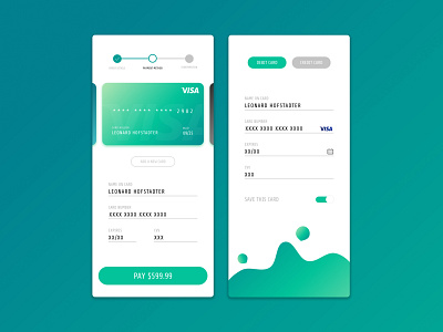 DailyUI challenge: Credit Card Checkout #002