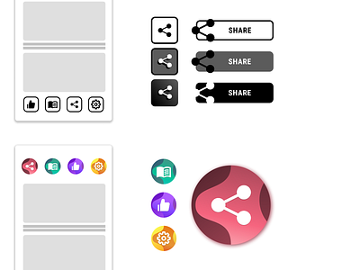 DailyUI challenge: Social share #010