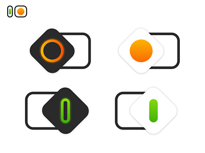 DailyUI challenge: On/Off Switch #015 015 button challenge dailyui design figma graphic design switcher ui