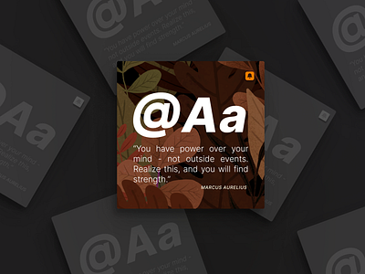 Quote bold cards font instagram pattern typography ui