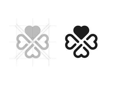 Symbol design brand brandmark city district heart logo love quarter symbol