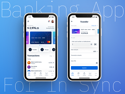 Banking App Concept