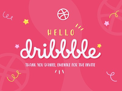 Hello Dribbble! debut design firstshot hello dribbble web website design