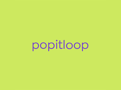 Popitloop - Logo Animation animation brand guidelines brand identity branding colorful design explainer explainer video flat animation graphic design logo logo animation minimalist motion graphics