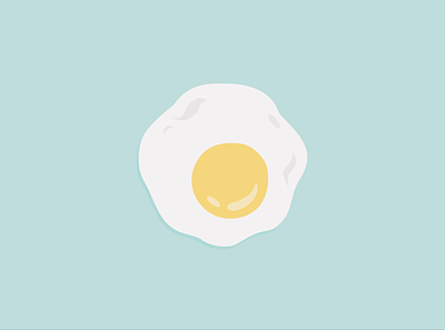 Sunny Side Up egg illustrator ipad