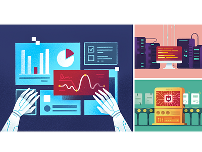 Digital Finance Illustration