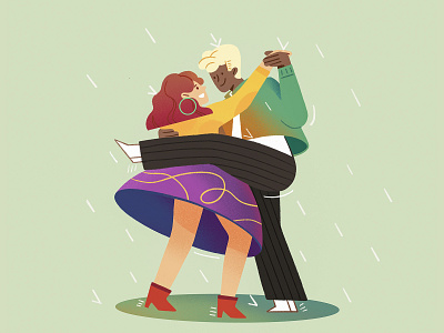 Dancing in the rain