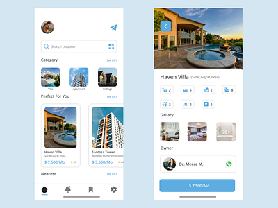 #11 Rent House finding App UI/UX design in figma appdesign application uiux branding design figma figmadesign figmauiux house house finding rent house ui uiux ux vector