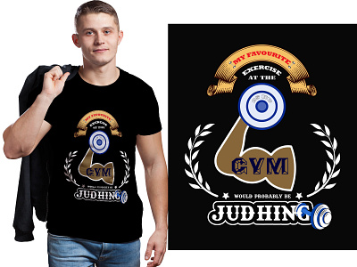 GYM T-shirt design