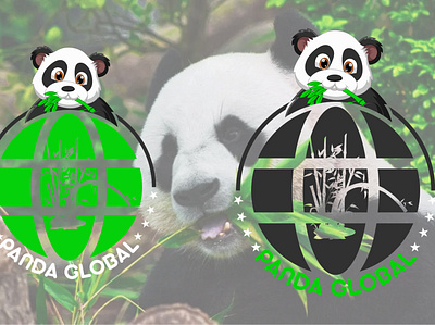 Panda Logo Design branding business logo design graphic design logo logo animation logo design panda logo vector vector logo