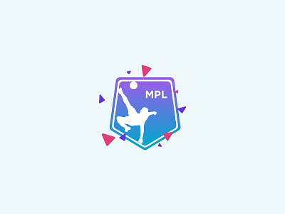 MPL Logo Concept color colour football junior mpl shield soccer sports