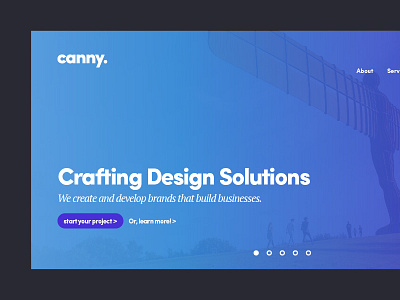 New Canny Homepage Design