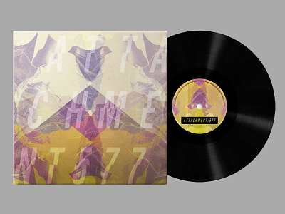 Attachment 577 - Vinyl cover album graphic design music