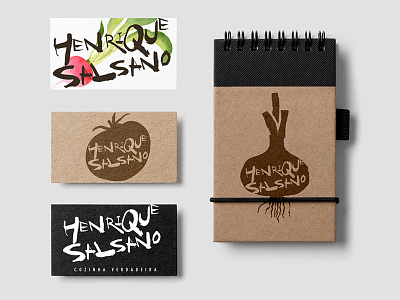 Henrique Salsano - Branding branding chef food graphic design restaurant