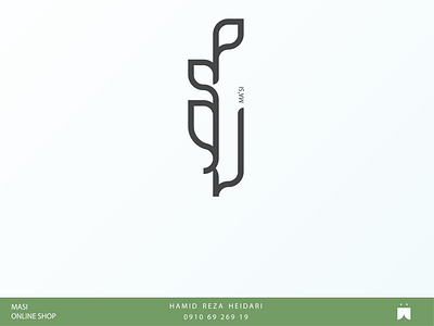 Ma'si minimal logotype