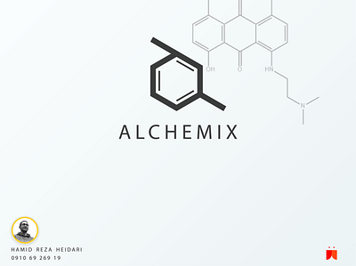 A L C H E M I X alchemist art branding design graphic design illustration logo monogram design typography ui