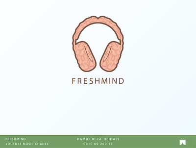 Fresh mind branding design graphic design illustration logo monogram design typography vector