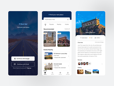 Travel App concept ui travel app ux ux design