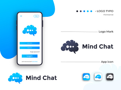 Mind Chat - Apps Logo Design