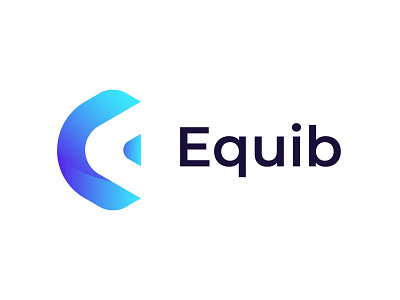 Modern E Letter - Logo Design