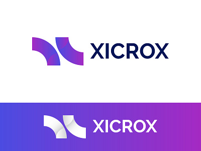 Modern X Letter mark | Xicrox - X Letter Logo Design