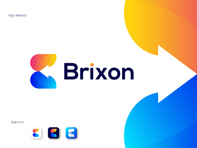 Modern B Letter Arrow | Abstract | Brixon - Logo Design