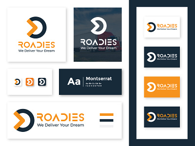 Modern Roadies Branding | Transportation - Logo Design.
