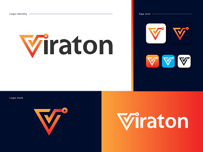 Modern V Letter | Tech | Technology - Logo Design app logo brand identity design branding branding identity design graphic design icon illustration logo logo design modern tech technology ui v letter vector