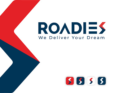 Modern Roadies | Transportation | Transport - Logo Design arrow brand identity design branding branding identity deliver design graphic design illustration letter logo logo logo design logo designer logo folio modern roadies transport transportation ui vector