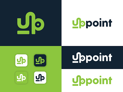 Modern Minimal | Up point | iconic | word mark - Logo Design