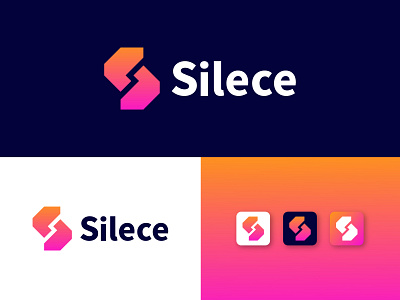 Modern S Letter | Abstract | Silece - logo design