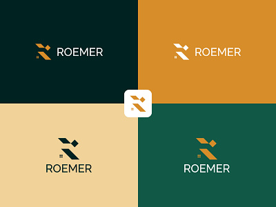 Modern R Letter | Real Estate | Roemer - Logo Design brand identity brand identity design branding branding identity corporate identity design finance graphic design illustration logo logo design modern presentation printing property r letter r letter logo real estate real estate logo vector