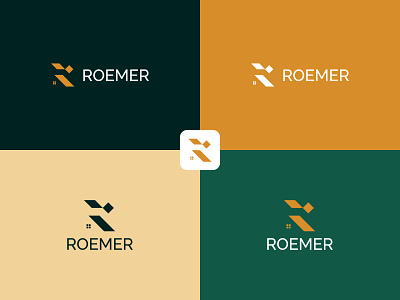 Modern R Letter | Real Estate | Roemer - Logo Design