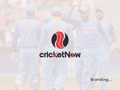 Modern | Minimalist | Cricket now -Logo branding Design