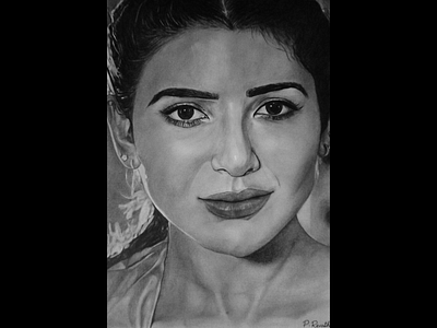 samantha art artist color design designer draw drawing graphite hand drawing pencil pencil art portrait samantha shading sketch