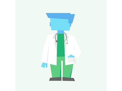 Doctor illustration adobe adobe illustrator art color design designer digital art illustration illustrations illustrator pen tool