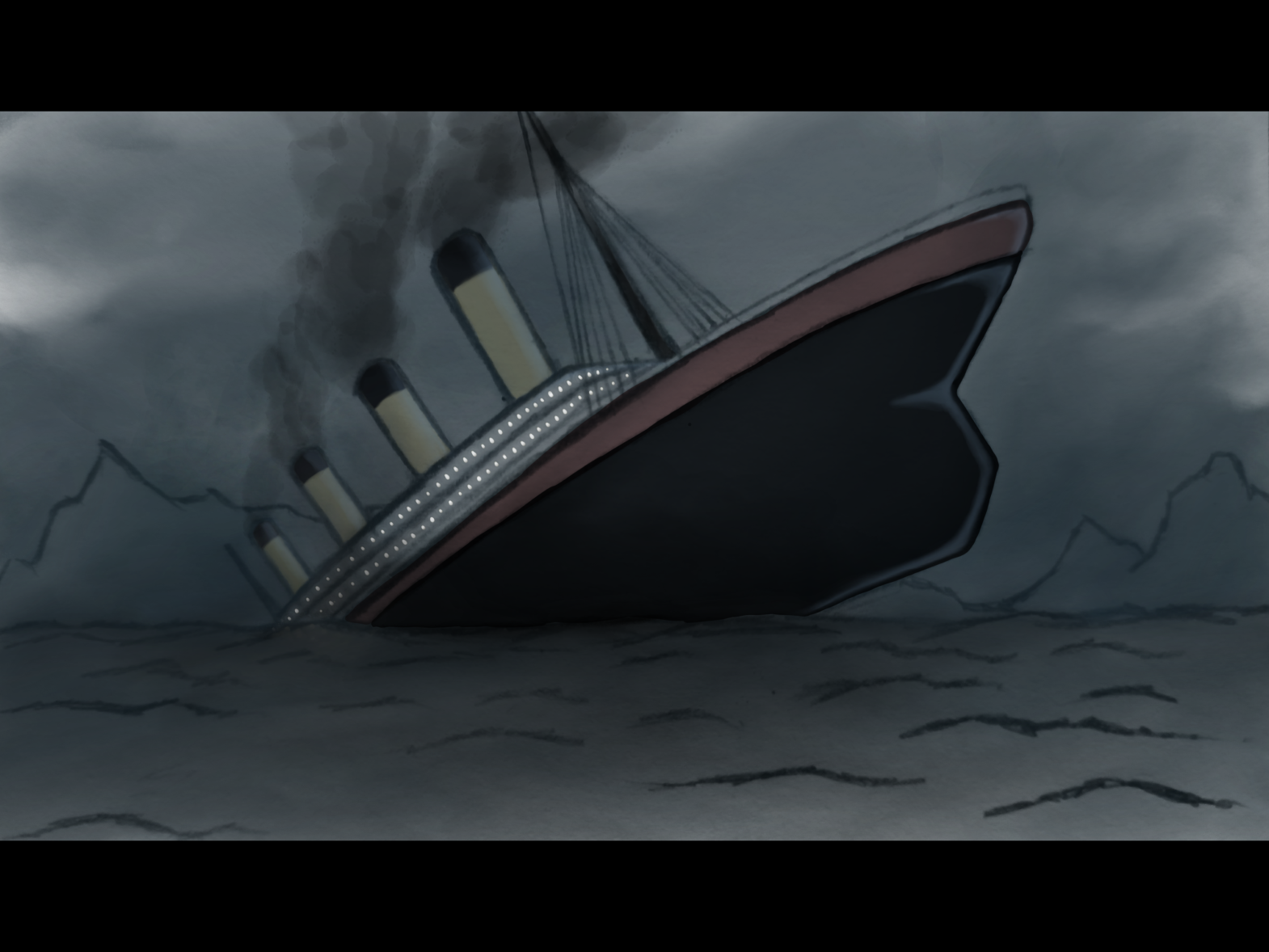 Titanic ship by Revathi paramasivam on Dribbble