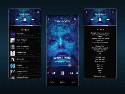 Music app UI app ui blue color design designer figma figma design mobile mobile app music music app typography ui uiux user friendly user interface ux