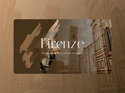 Firenze Template Title Slide