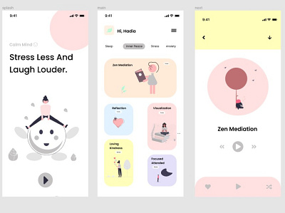 Mediation App UI app app ui figma graphic design