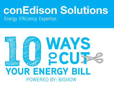 Creative Lab - 10 Ways to Cut Your Energy Bill infographic