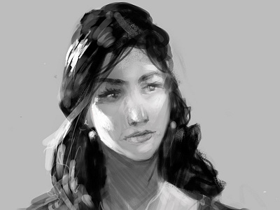 Sketch of a lady