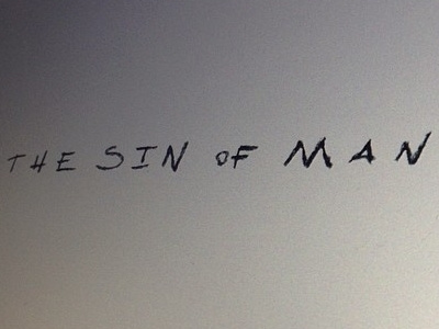 The Sin of Man logo WIP