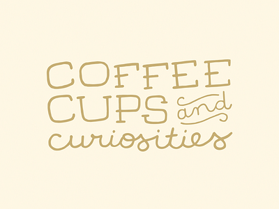 coffee cups & curiosities