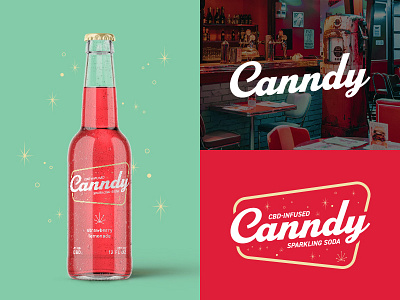 Canndy CBD-Infused Sparkling Soda | Concept