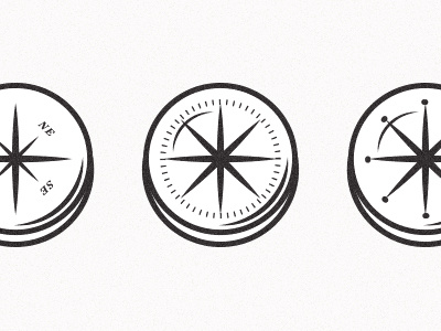 Compass icon illustration vector