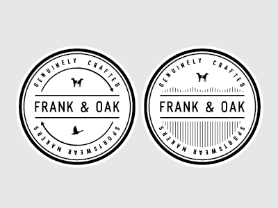Round label ideas foak frankandoak label stitched