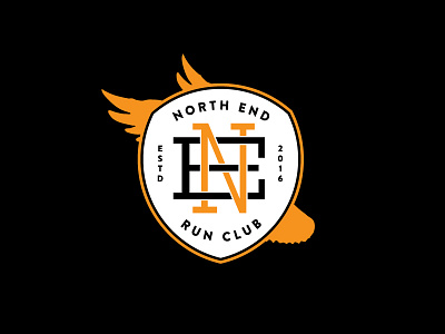 North End Run Club Badge